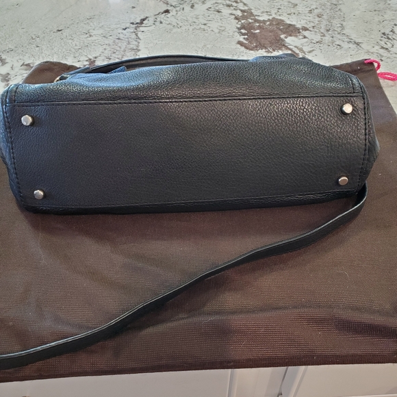 Kate Spade Black Pebbled Leather Cobble Hill Little Minka Bag - Picture 10 of 17